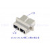 AD-2LF-2SF-SM 雙工LC轉SC金屬耦合器 LC/UPC母頭-SC/UPC母頭 混合雙工單多模金屬光纖適配器/耦合器 全法蘭 LC-SC雙芯金屬光纖適配器
